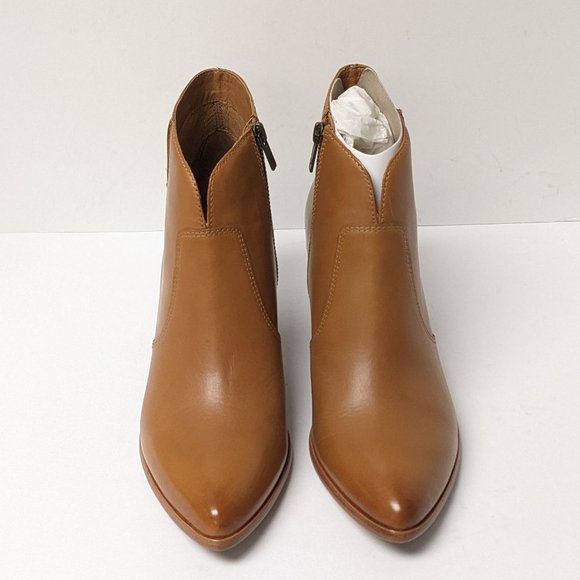 Frye Jennifer Ankle Booties, Brown Leather, Women's 9.5 M - Picture 4 of 7